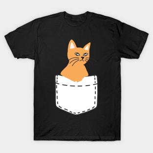 Orange Tabby Cat T-Shirt